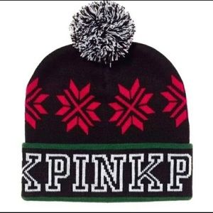 🆕 PINK LOGO VERY CUTE BEANIE